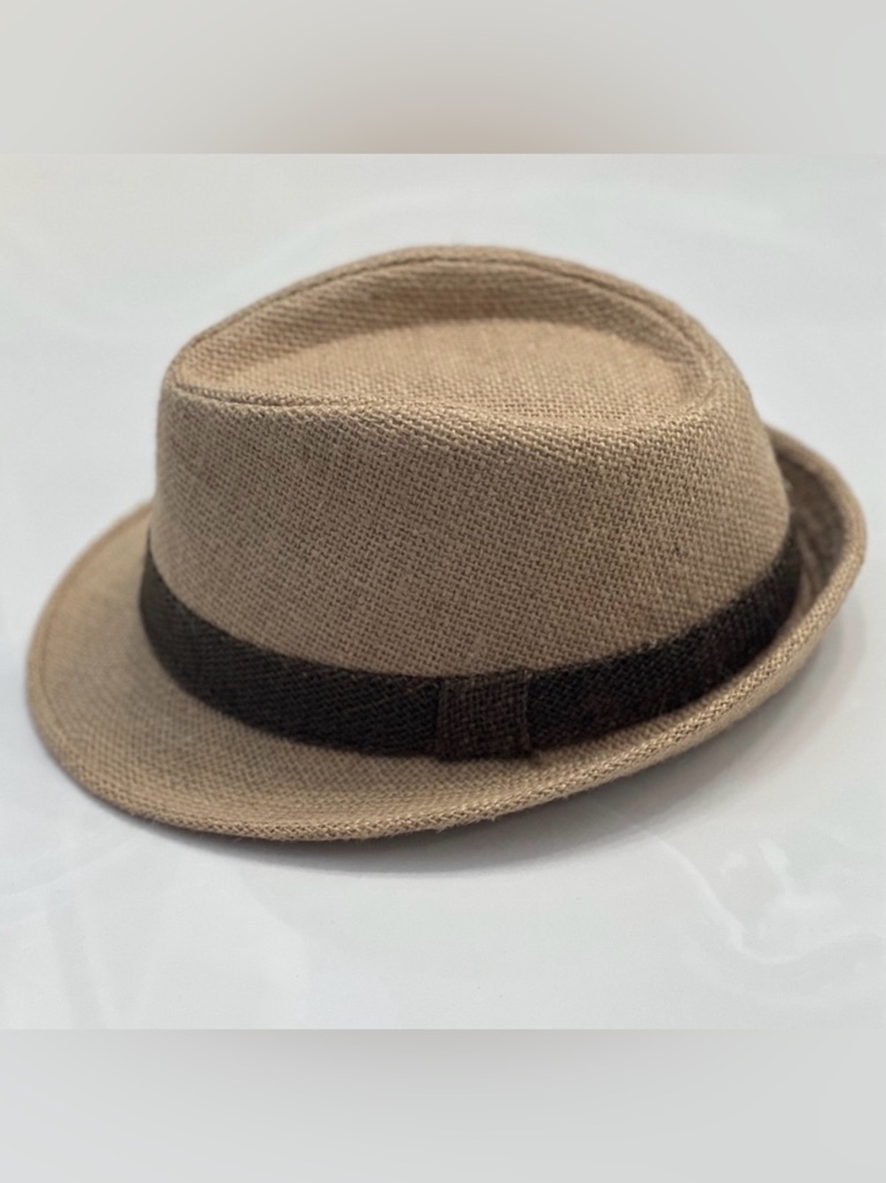 Brown Fedora Hat for Kids (2–6 Years) 20” Circumference. Unisex by Dantiya
